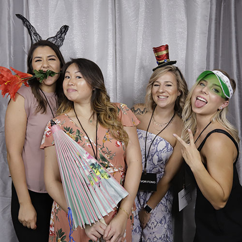 4 women in our photobooth
